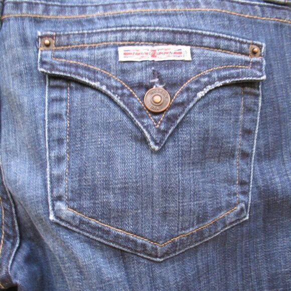 Hudson Signature flare Boot Cut Flare Low Rise Jeans 27 X 29.5 - Picture 9 of 12